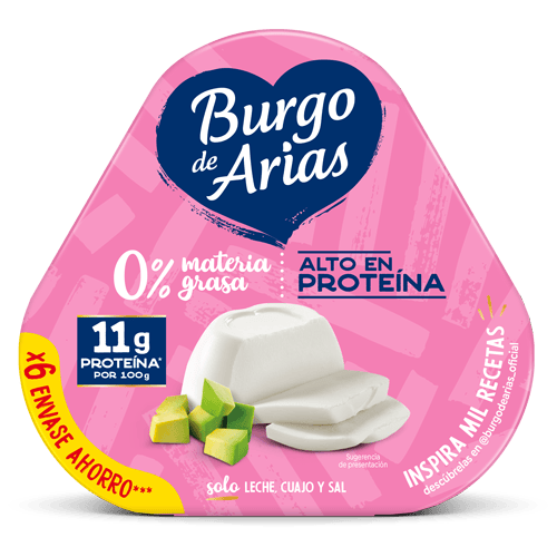 Burgo de Arias 0% 6x72 gramos