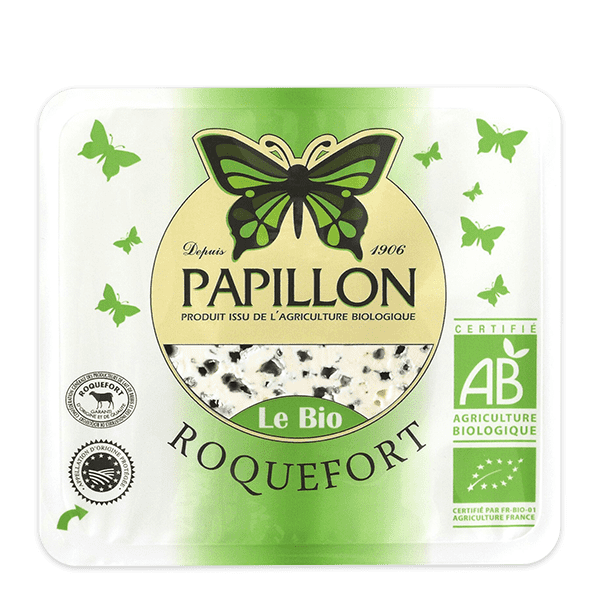 Roquefort Papillon Le Bio 100 gramos